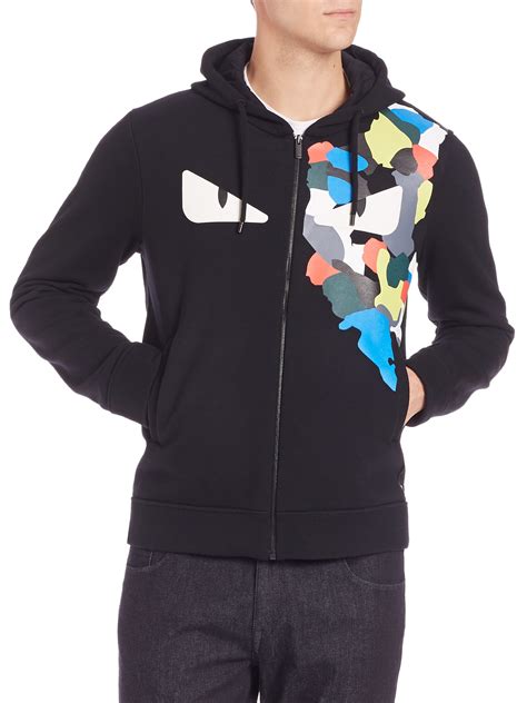 fendi monster hoodie|fendi hoodie for men.